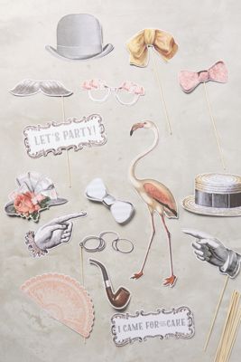 Photo Booth Prop Set