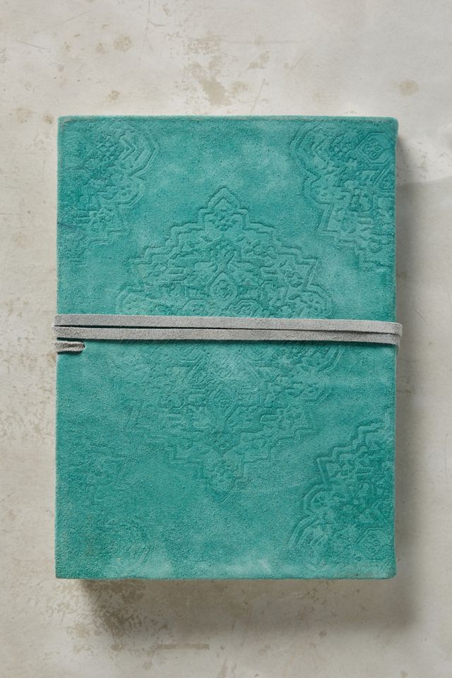 Embossed Suede Journal #4