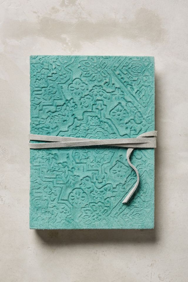 Embossed Suede Journal #5