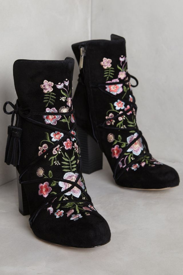 Sam edelman deals embroidered booties