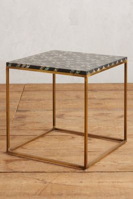 Abalone Arrowhead Side Table