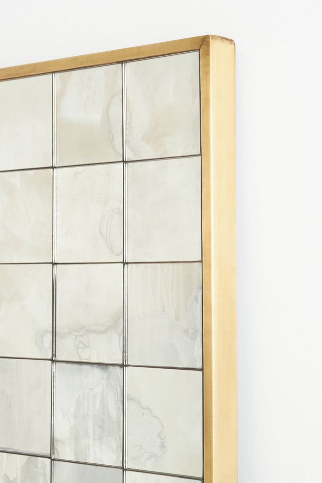 Posey Antique Glass Floor Mirror #2