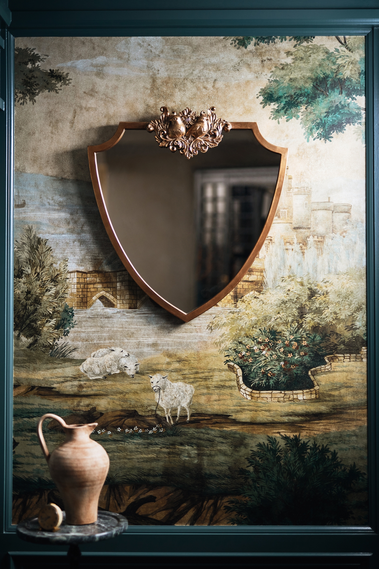 Wooded Manor Mirror