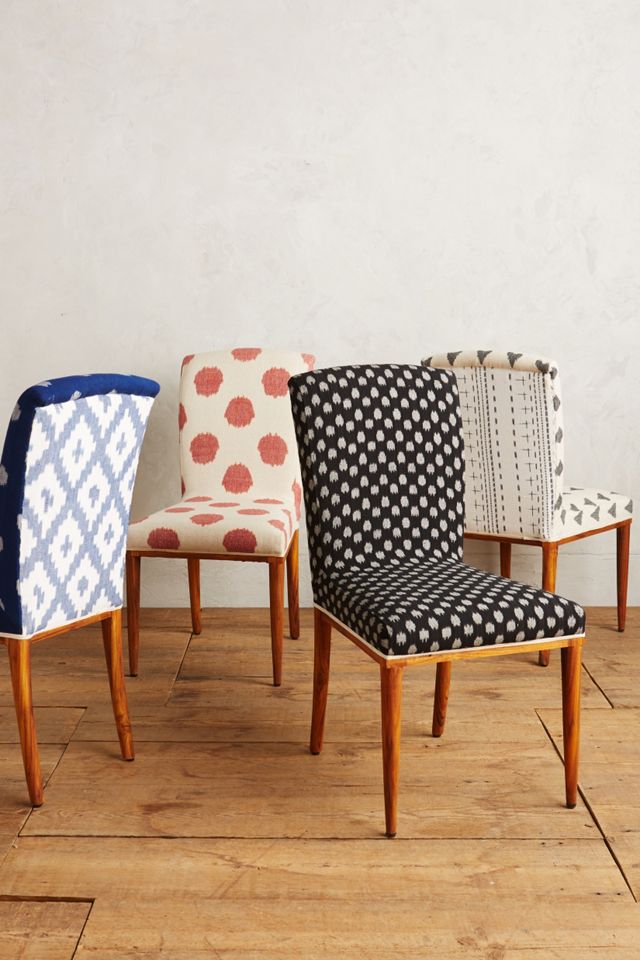 Elza Ikat Dining Chair #3
