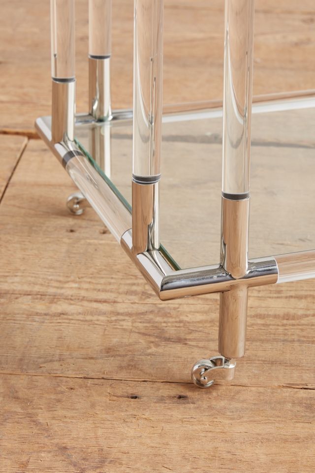 Oscarine Lucite Bar Cart #1