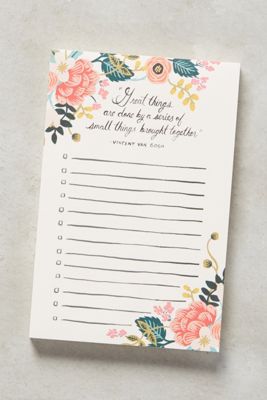 Rifle Paper Co. Great Things Notepad
