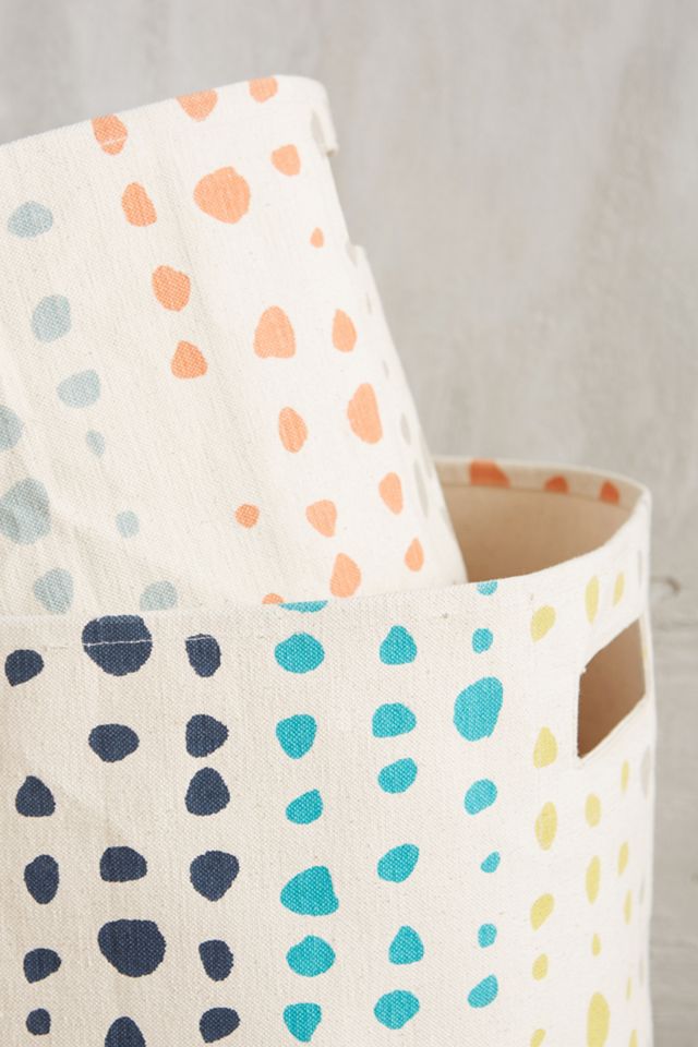 Painted Spots Basket #3