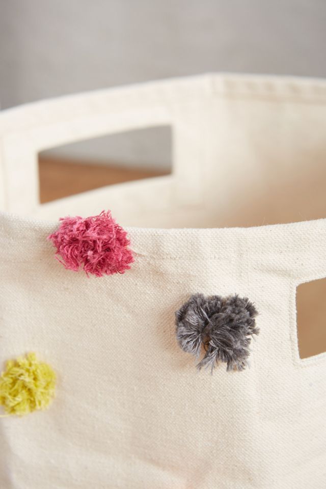 Rainbow Tufts Basket #3