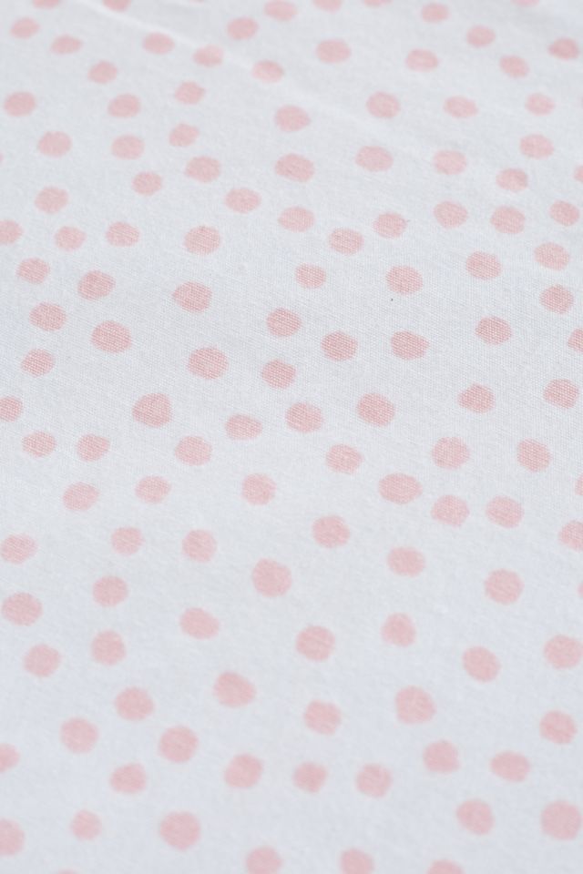 Twirling Dots Crib Sheet #1