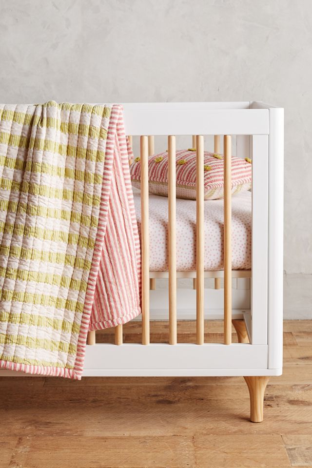 Twirling Dots Crib Sheet #2
