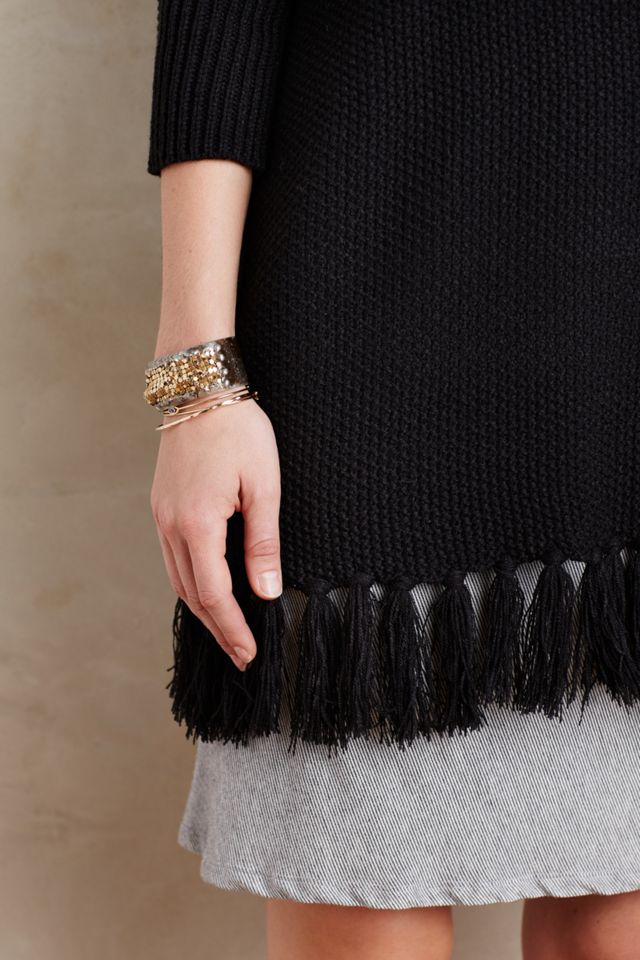 Turtleneck Sweater Poncho #3