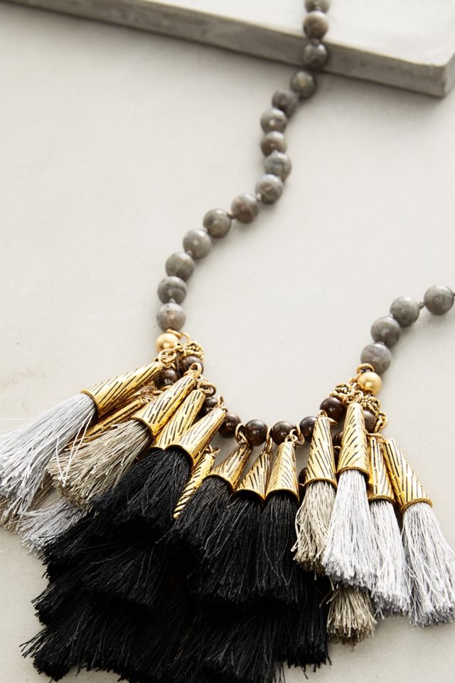 Tinctoria Tassel Necklace #1