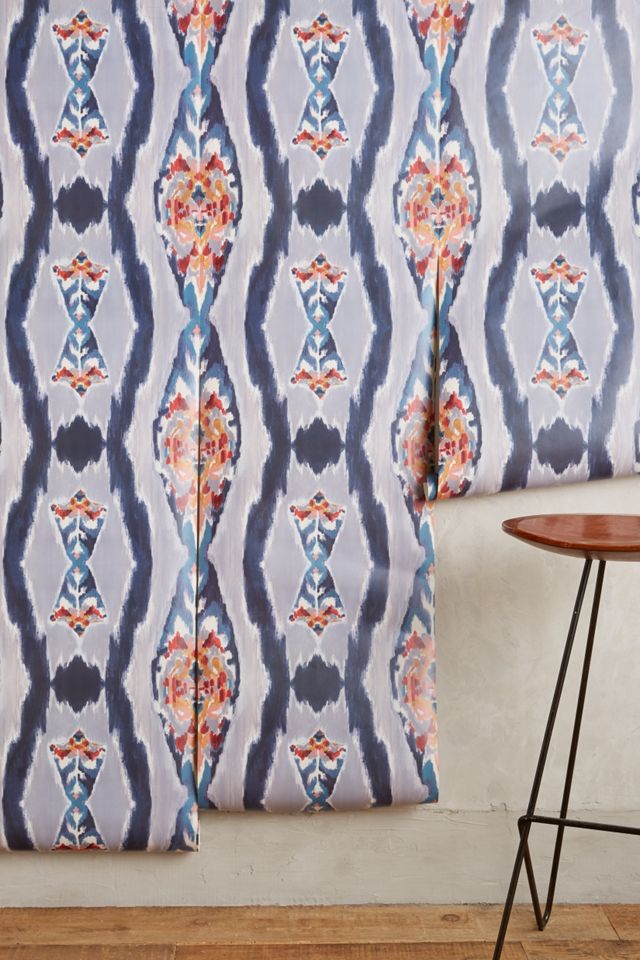 Sketched Ikat Wallpaper #1