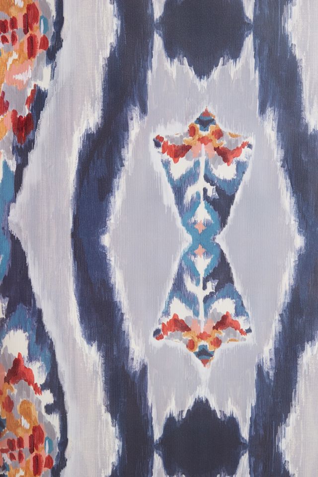 Sketched Ikat Wallpaper #2