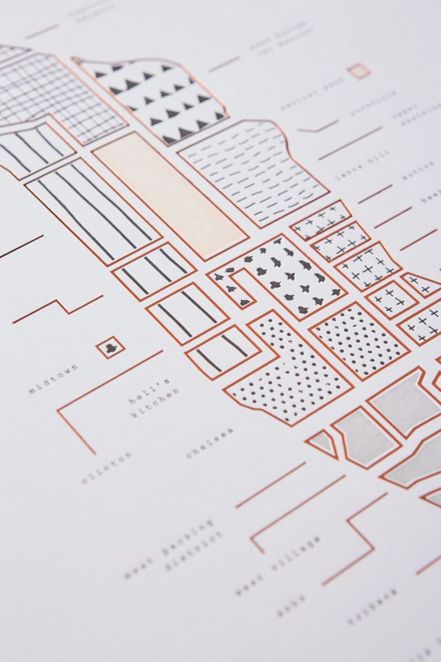Neighborhood Patterns City Map #2