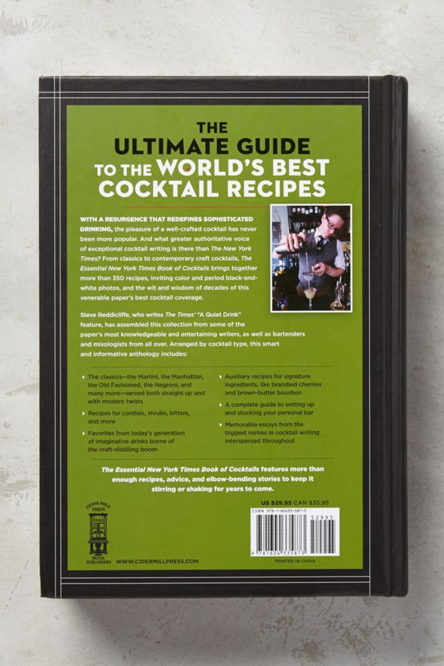 The Essential New York Times Book Of Cocktails #4