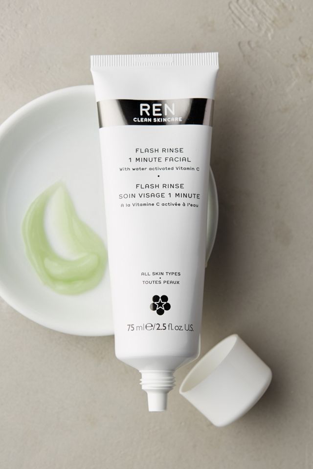 REN Clean Skincare Flash Rinse 1 Minute Facial