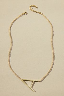 Monogram Pendant Necklace
