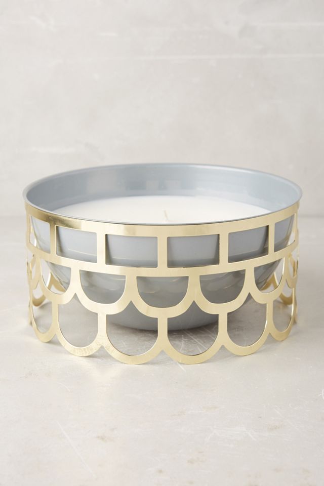 Cut-Work Candle  #3