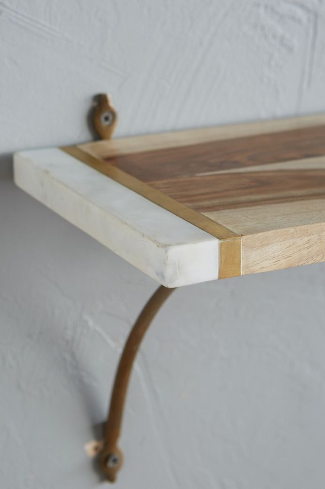 Marble-Edged Shelf #2