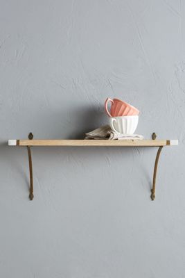 Marble-Edged Shelf