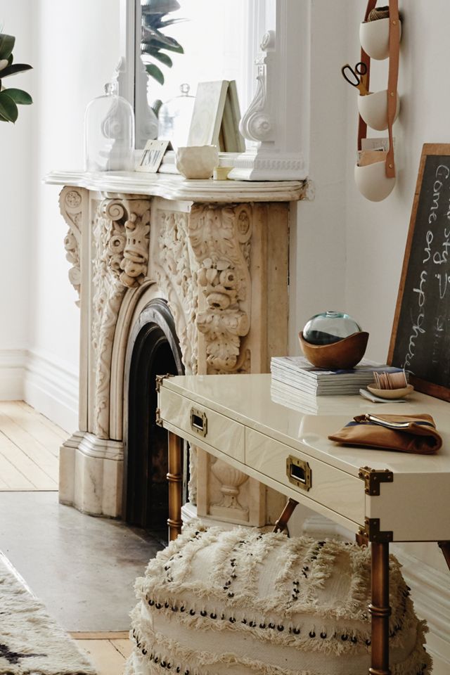 Lacquered Wellington Desk #4