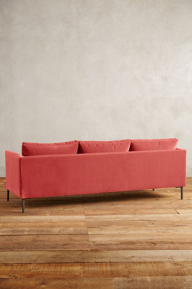 Velvet Linde Sofa #1