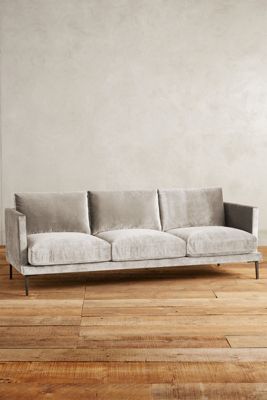 Slub Velvet Linde Sofa
