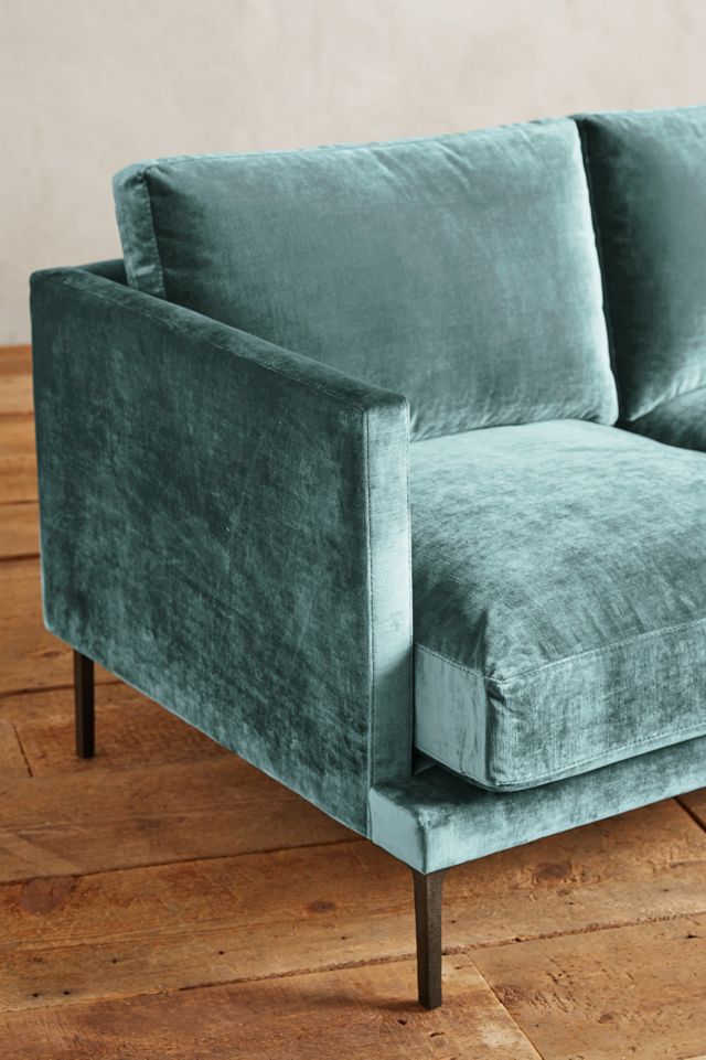 Slub Velvet Linde Sofa #2