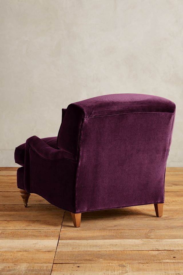 Velvet Glenlee Chair, Landon #1