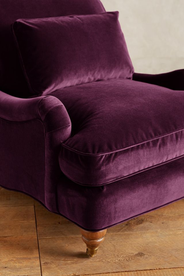 Velvet Glenlee Chair, Landon #2