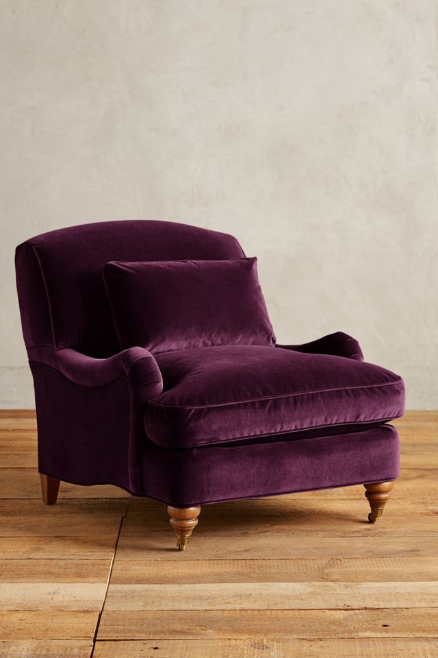 Velvet Glenlee Chair, Landon