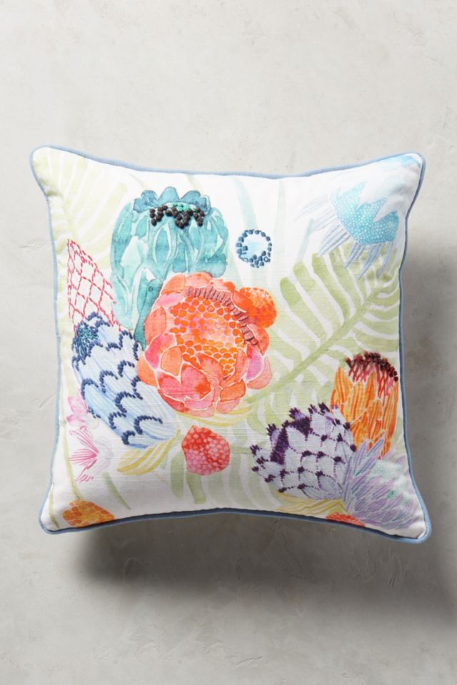 Majorcan Garden Pillow #3
