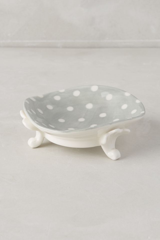 Handpainted Dots Bath Container #1