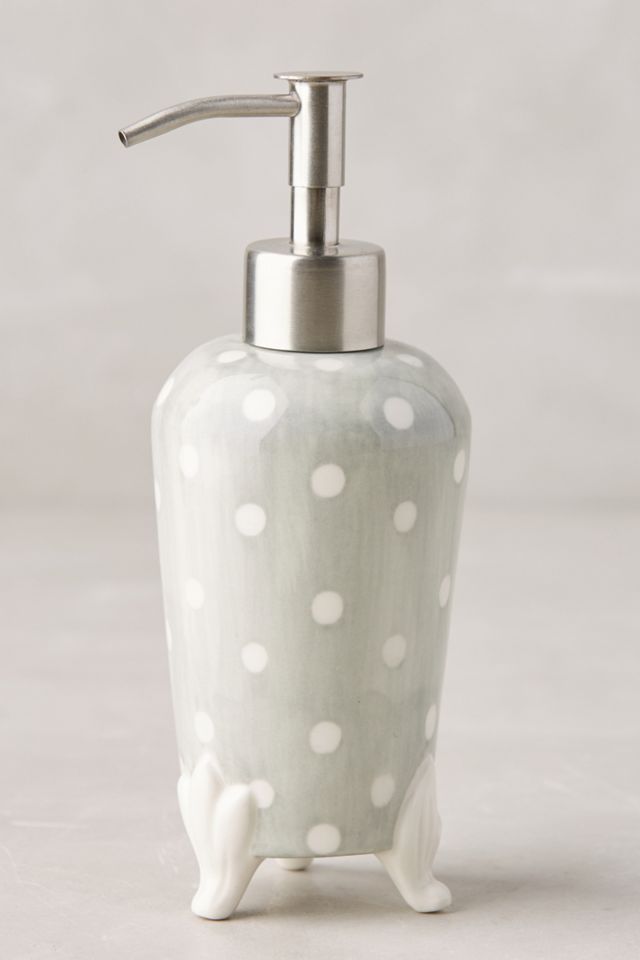 Handpainted Dots Bath Container #4
