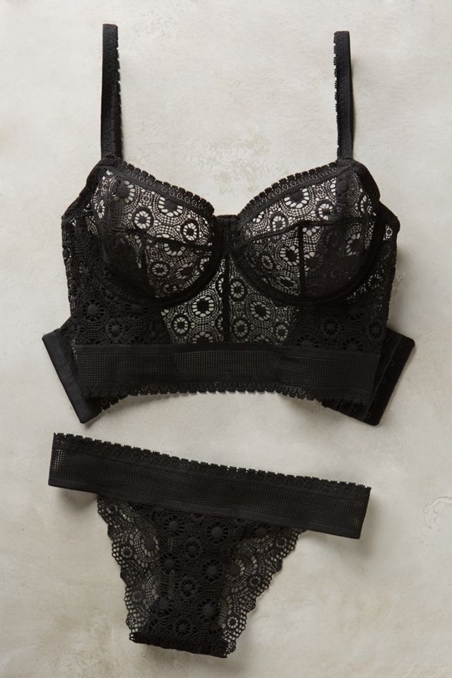 Else Lingerie Cassis Long-Line Bra #2