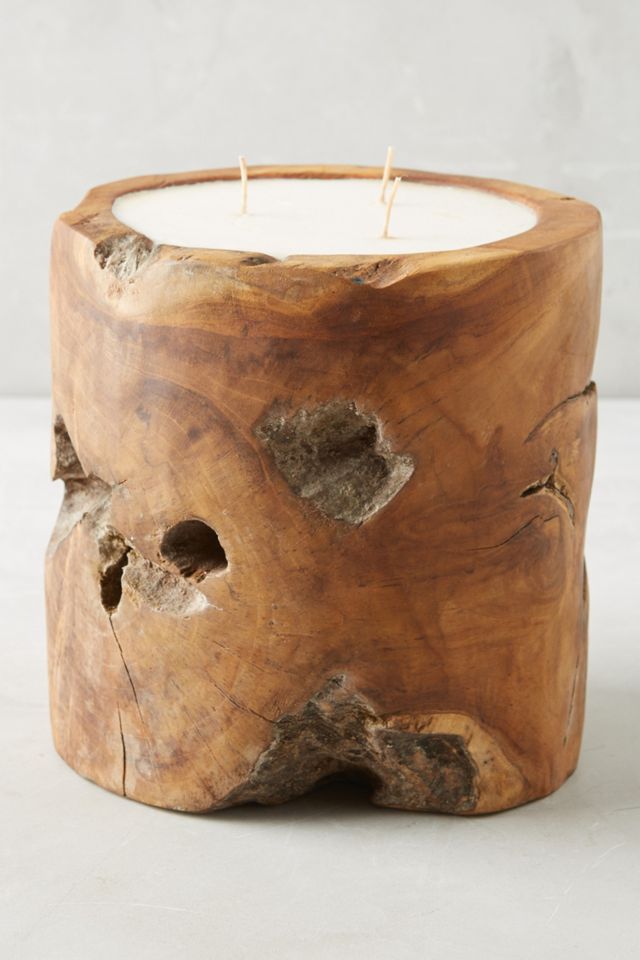 Teak Volcanica Candle #1