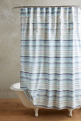 Low Tide Shower Curtain