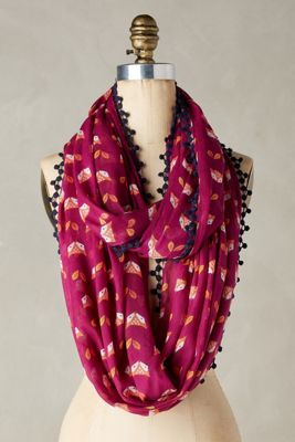 Fox Face Infinity Scarf