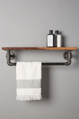 Pipework Towel Rack