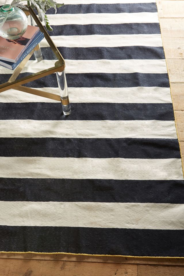 Boldstripe Dhurrie Rug #1