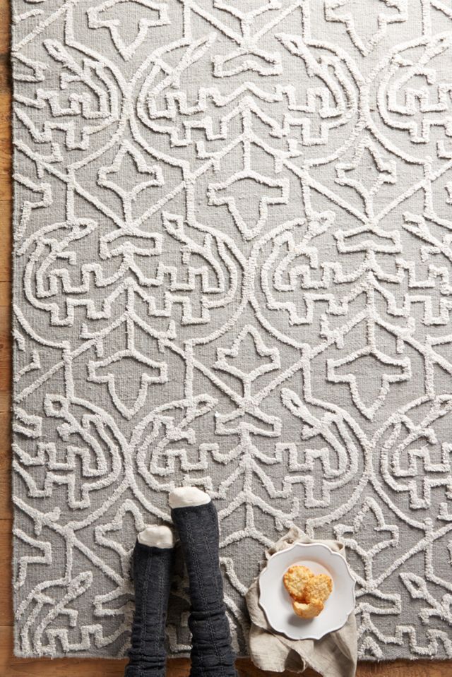 Open Scroll Rug #1