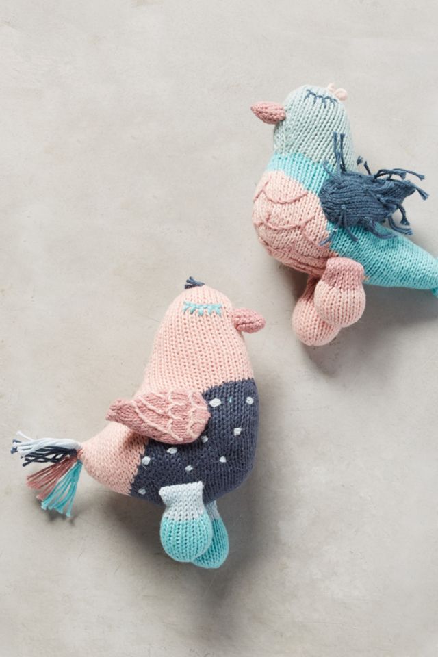 Sleepy Bird Rattle #1