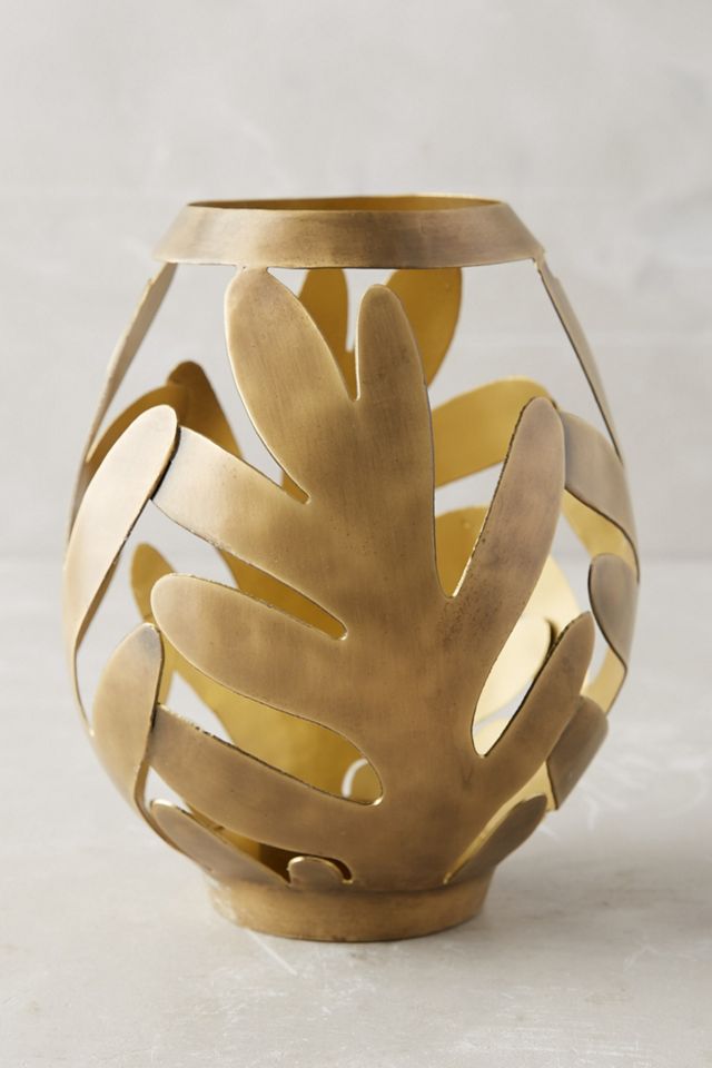 Wreathed Hurricane Votive #2
