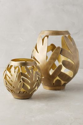 Wreathed Hurricane Votive