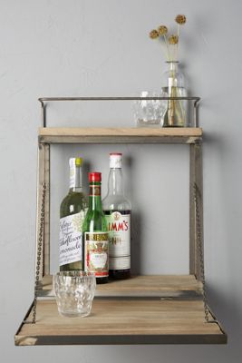 Fold-Down Bar Shelf