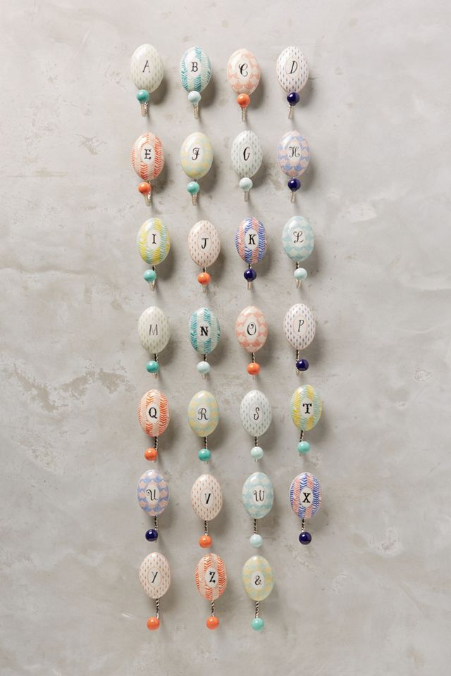Whimsy Monogram Hook #3