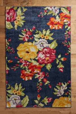 Floral Needlepoint Rug