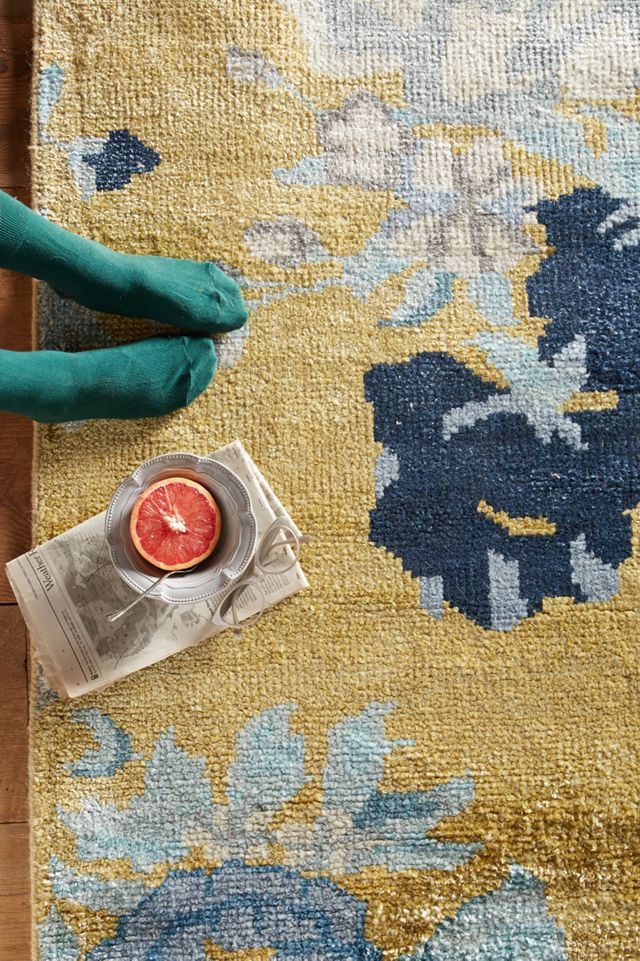 Floral Needlepoint Rug #1