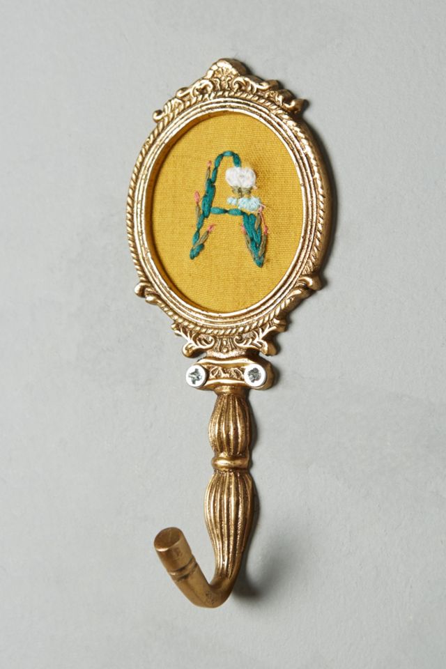 Embroidered Monogram Hook #2